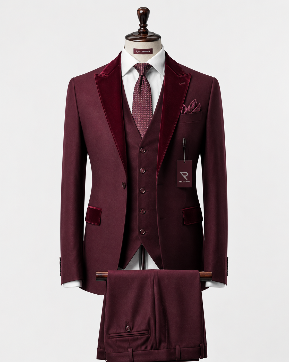 Red Fashion exclusive men suit